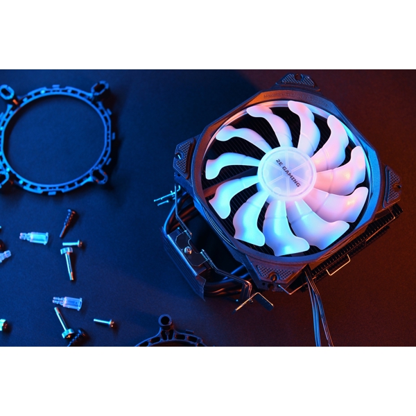 ქულერი 2E 2E-AC120D4-ARGB, 120mm, 1700RPM, Cooler, RGB