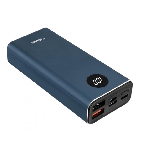 პორტატული დამტენი Gelius GP-PB10-211BL, 9600mAh, Micro USB, Type-c, USB-A, Lightning, Power Bank, Blue