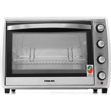 მიკროტალღური ღუმელი Nikai NT6500SRC1X, 2200W, 65L, Microwave Oven, Dark Silver