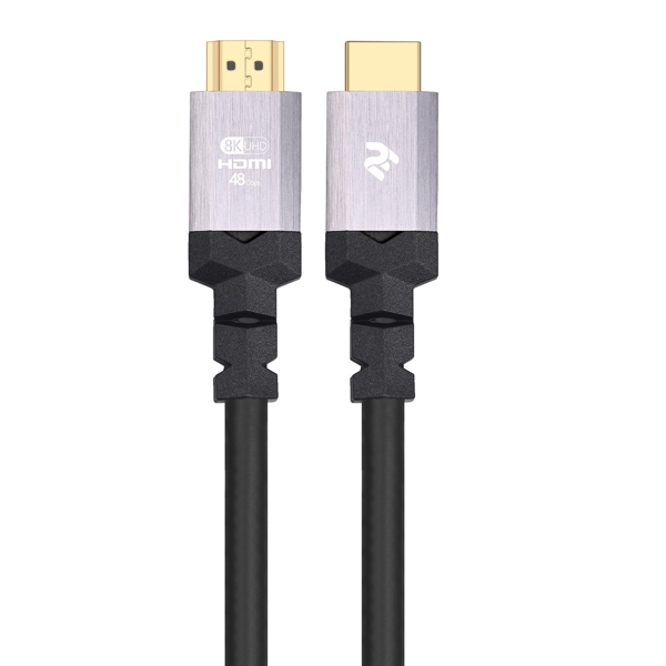 ვიდეო კაბელი 2E 2EW-1143 HDMI 2.1 to HDMI 2.1, 3m, Black/Silver