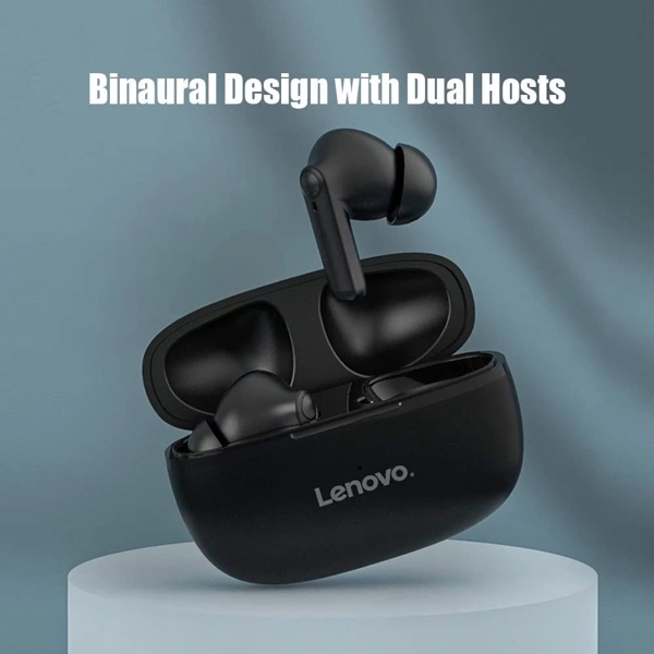 ყურსასმენი Lenovo HT05, Headphones, Wireless, Bluetooth, Ixp5, Black