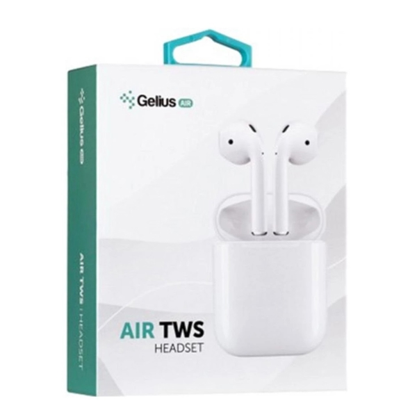 ყურსასმენი Gelius GA-TWS-001ELT Air, Headphones, Wireless, Bluetooth, white