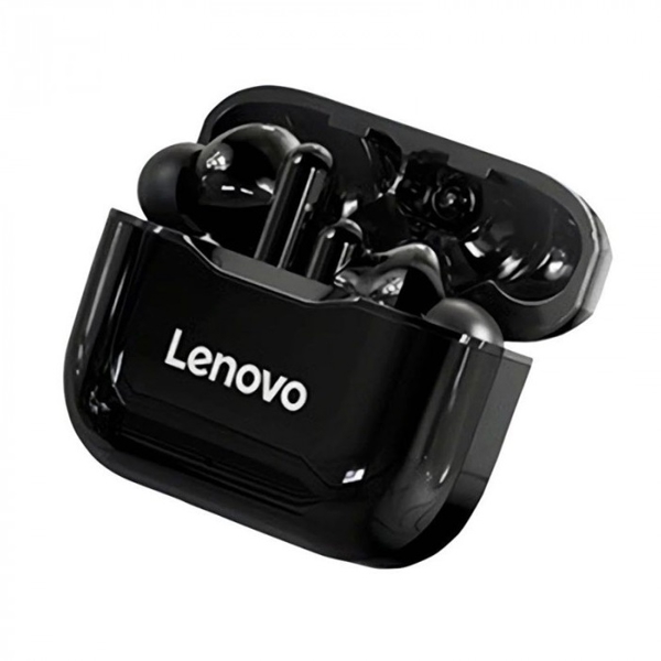 ყურსასმენი Lenovo LP1S, Headphones, Wireless, Bluetooth, Ixp4, Black