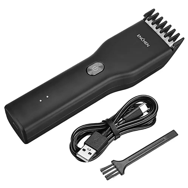 თმის საკრეჭი Xiaomi Enchen Boost, Hair Trimmer, Black