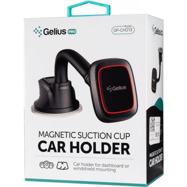 მობილურის დამჭერი Gelius GP-CH013 Pro, Smartphone Car Holder, Black