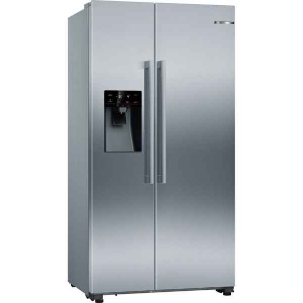 მაცივარი Bosch KAI93VI304, 533L, F, No Frost, Refrigerator, Silver