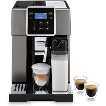 ყავის აპარატი DeLonghi ESAM420.80.TB, 1350W, 1.8L, Coffee Machine, Silver