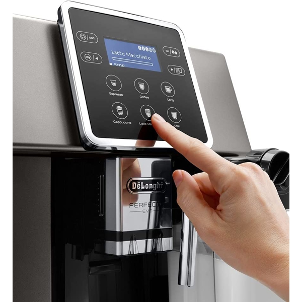 ყავის აპარატი DeLonghi ESAM420.80.TB, 1350W, 1.8L, Coffee Machine, Silver