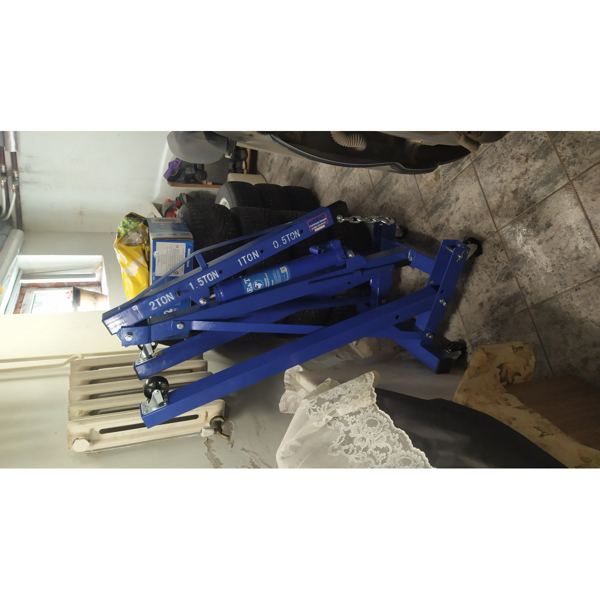 ძრავის ამოსაღები ამწე Mhr Tools T62202 2T, Engine Crane, Blue