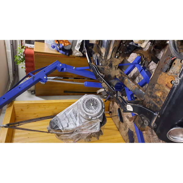 Mhr Tools T62202 2T, Engine Crane, Blue