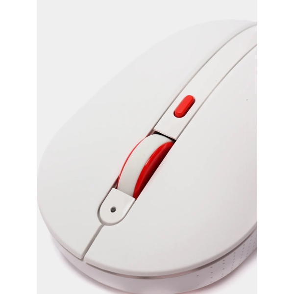 მაუსი Xiaomi MWMM01, Miiiw Wireless Mute Mouse, White