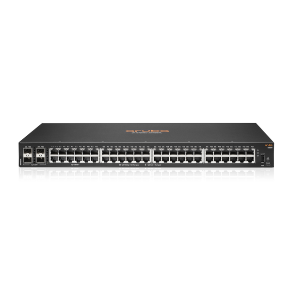 სვიჩი Aruba 6000 R8N86A-ABB, 48-Port, 4SFP, Switch, Black