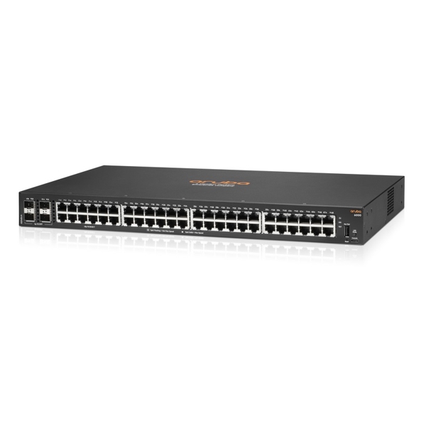 სვიჩი Aruba 6000 R8N86A-ABB, 48-Port, 4SFP, Switch, Black