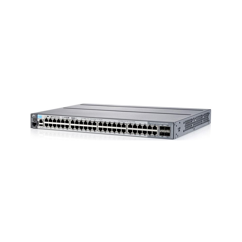 სვიჩი Aruba 2920 Reman J9728AR-ABB, 48-Port, RJ-45, USB, Switch, Silver