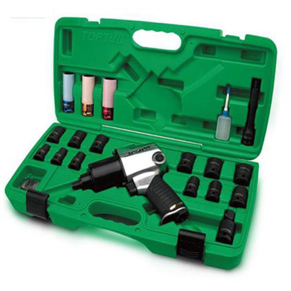 ხელსაწყოების ნაკრები Toptul GDAI2701(GDAI2703) 27pcs Tool Chest Set , Green