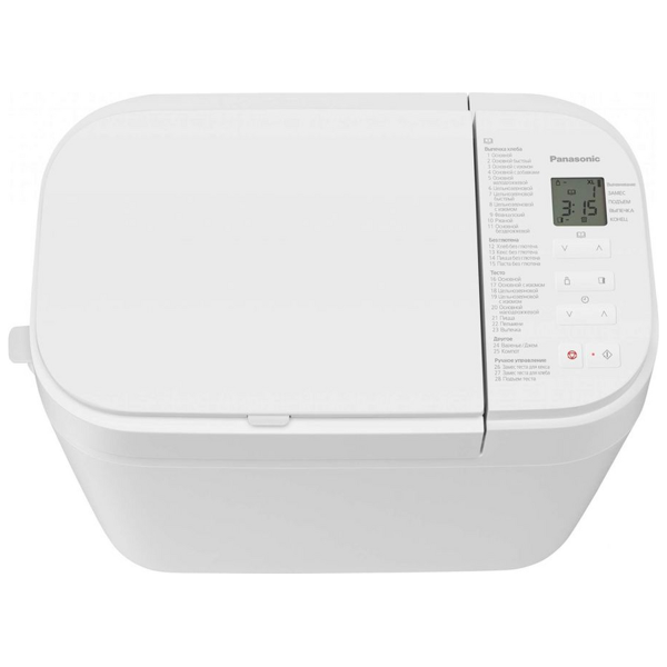 პურის საცხობი Panasonic SD-R2520WTS,550W, Bread Maker, White