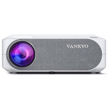 პროექტორი Vankyo Leasure 630W Full HD Mini Video Projector with 50,000 Hours LED Lamp Life, Built-in Speakers, 280 Lumens, White