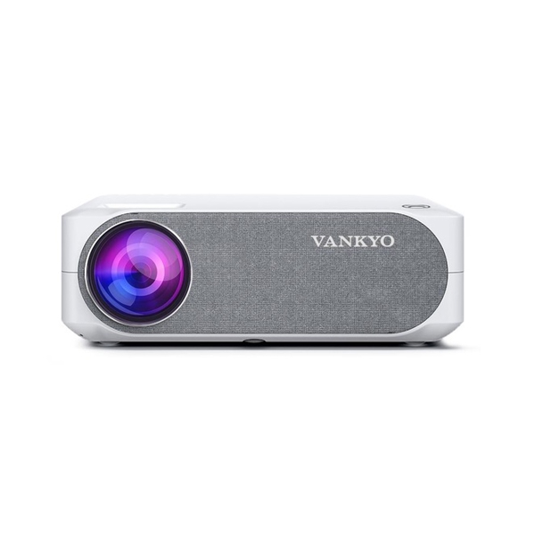 პროექტორი Vankyo Leasure 630W Full HD Mini Video Projector with 50,000 Hours LED Lamp Life, Built-in Speakers, 280 Lumens, White