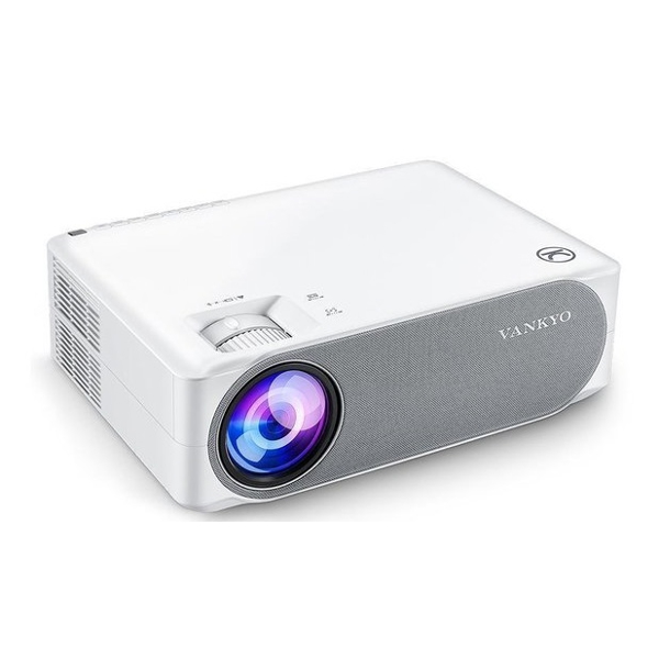 პროექტორი Vankyo Leasure 630W Full HD Mini Video Projector with 50,000 Hours LED Lamp Life, Built-in Speakers, 280 Lumens, White