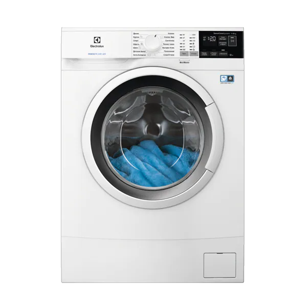 სარეცხი მანქანა Electrolux EW6S4R26W, 6Kg, A+++, 1200Rpm, 77Db, Washing Machine, White