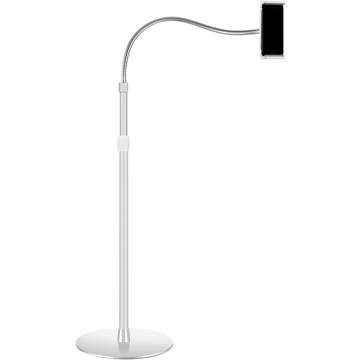 პლანშეტის სადგამი Logilink  AA0082 Gooseneck Floor Stand, Silver