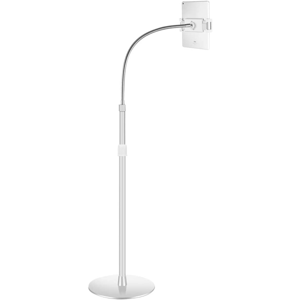 პლანშეტის სადგამი Logilink  AA0082 Gooseneck Floor Stand, Silver