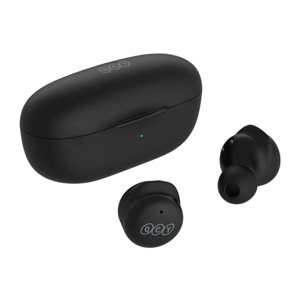 ყურსასმენი QCY T17, Headphones, Wireless, Bluetooth, Black