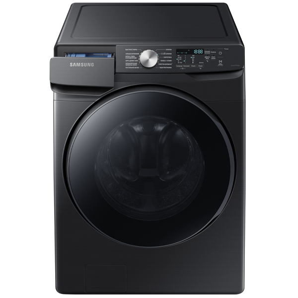 სარეცხი მანქანა Samsung WF18T8000GV/LP, 18Kg, A+++, 1100Rpm, 73Db, Washing Machine, Black