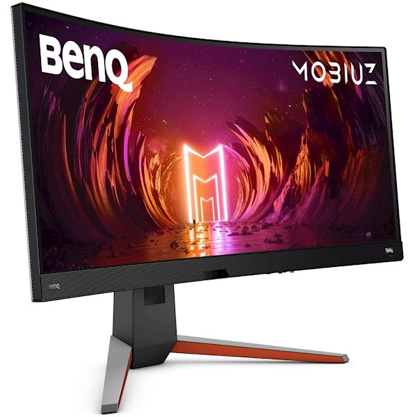 მონიტორი Benq EX3410R, 31.5", Monitor, QHD, VA, LED, DP, 2xHDMI, Black/Grey