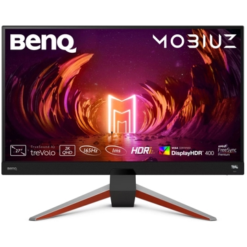 მონიტორი Benq EX2710Q, 27", Monitor, QHD, IPS, LED, DP, 2xHDMI, Black/Grey