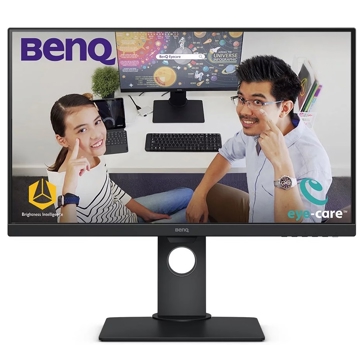 მონიტორი Benq 9H.LHWLA.TPE GW2480T, 23.8", Monitor, FHD, LED, IPS, HDMI, VGA, DP, Black