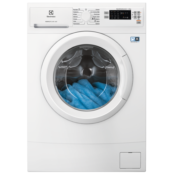 სარეცხი მანქანა Electrolux EW6S5R26W, 6Kg, A+++, 1200Rpm, 58Db, Washing Machine, White