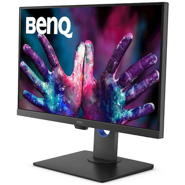 მონიტორი Benq PD2705Q, 27", Monitor, QHD, IPS, LED, DP, HDMI, USB Type-C, Black