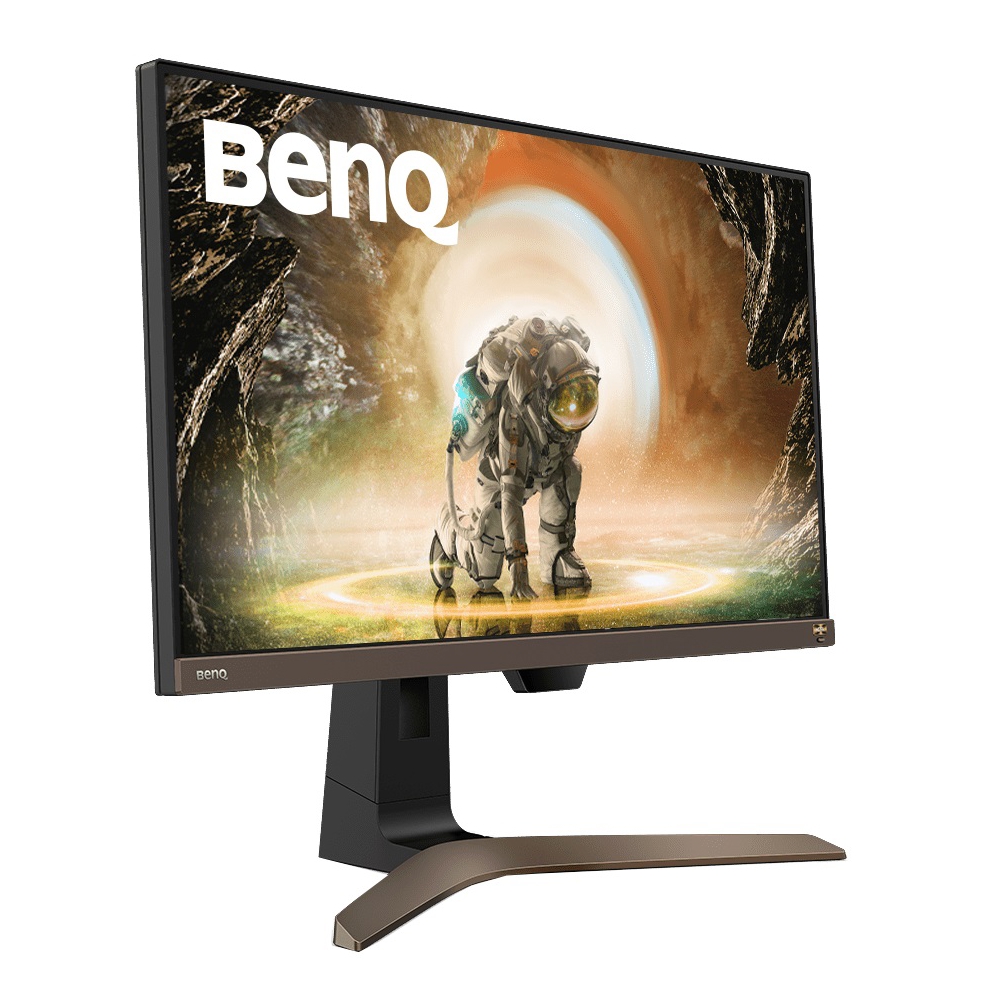 მონიტორი Benq 9H.LKSLB.QBE EW2880U, 28", Monitor, 4K UHD, LED, IPS, HDMI, DP, Type-C, Black/Brown