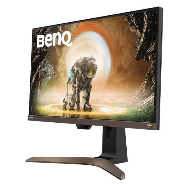 მონიტორი Benq 9H.LKSLB.QBE EW2880U, 28", Monitor, 4K UHD, LED, IPS, HDMI, DP, Type-C, Black/Brown