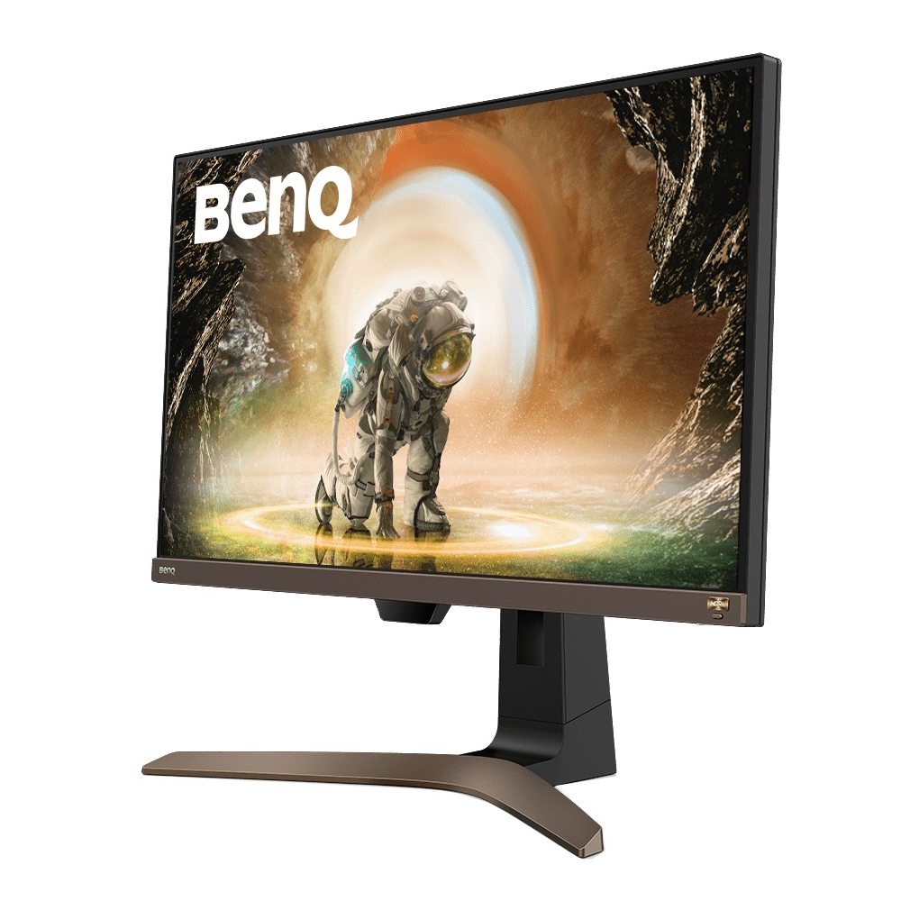 მონიტორი Benq 9H.LKSLB.QBE EW2880U, 28", Monitor, 4K UHD, LED, IPS, HDMI, DP, Type-C, Black/Brown