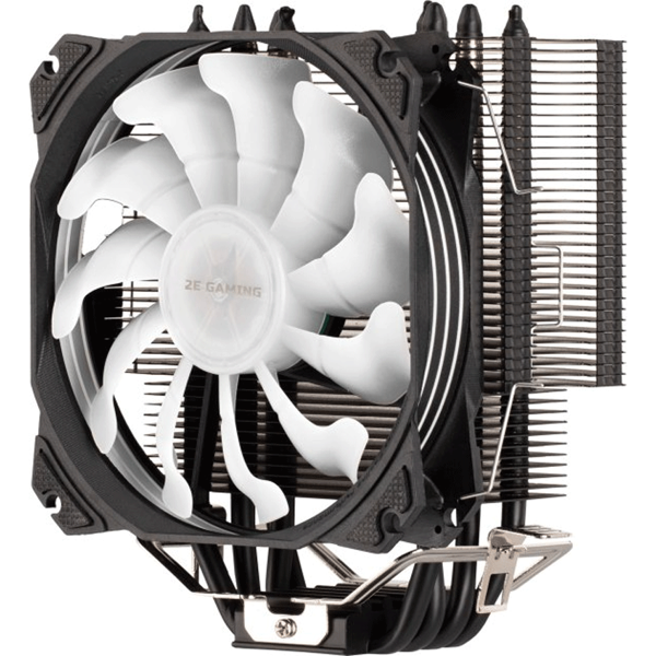 ქულერი 2E CPU Cooling System AC120D4, 120mm, 1700RPM, Cooler, Black