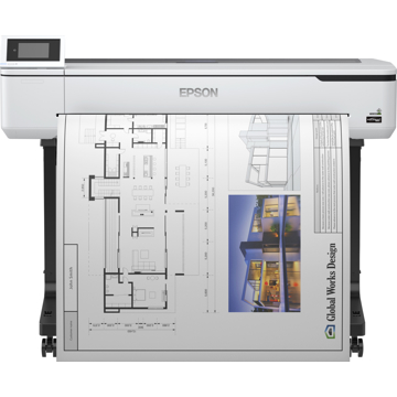 პლოტერი Epson Surecolor SC-T5100, A4, Color, USB, Ethernet, Wi-fi, White