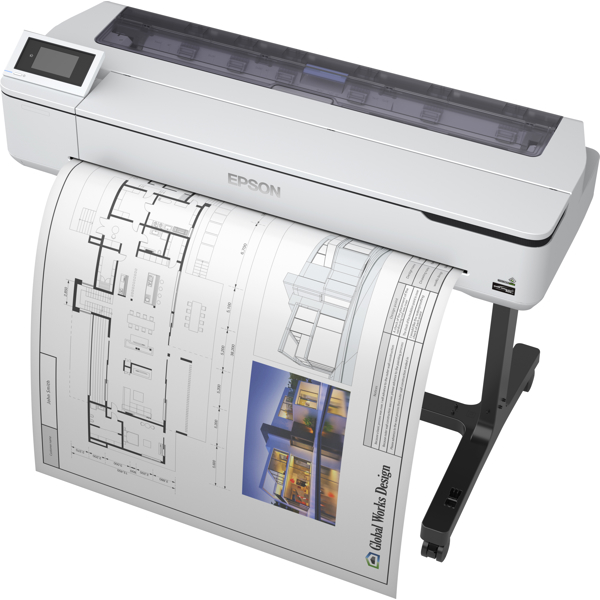 პლოტერი Epson Surecolor SC-T5100, A0, Color, USB, Ethernet, Wi-fi, White