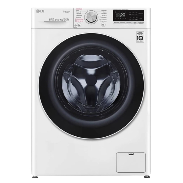 სარეცხი მანქანა LG F-4V5VS0W, 9Kg, A, 1400Rpm, 53Db, Washing Machine, White