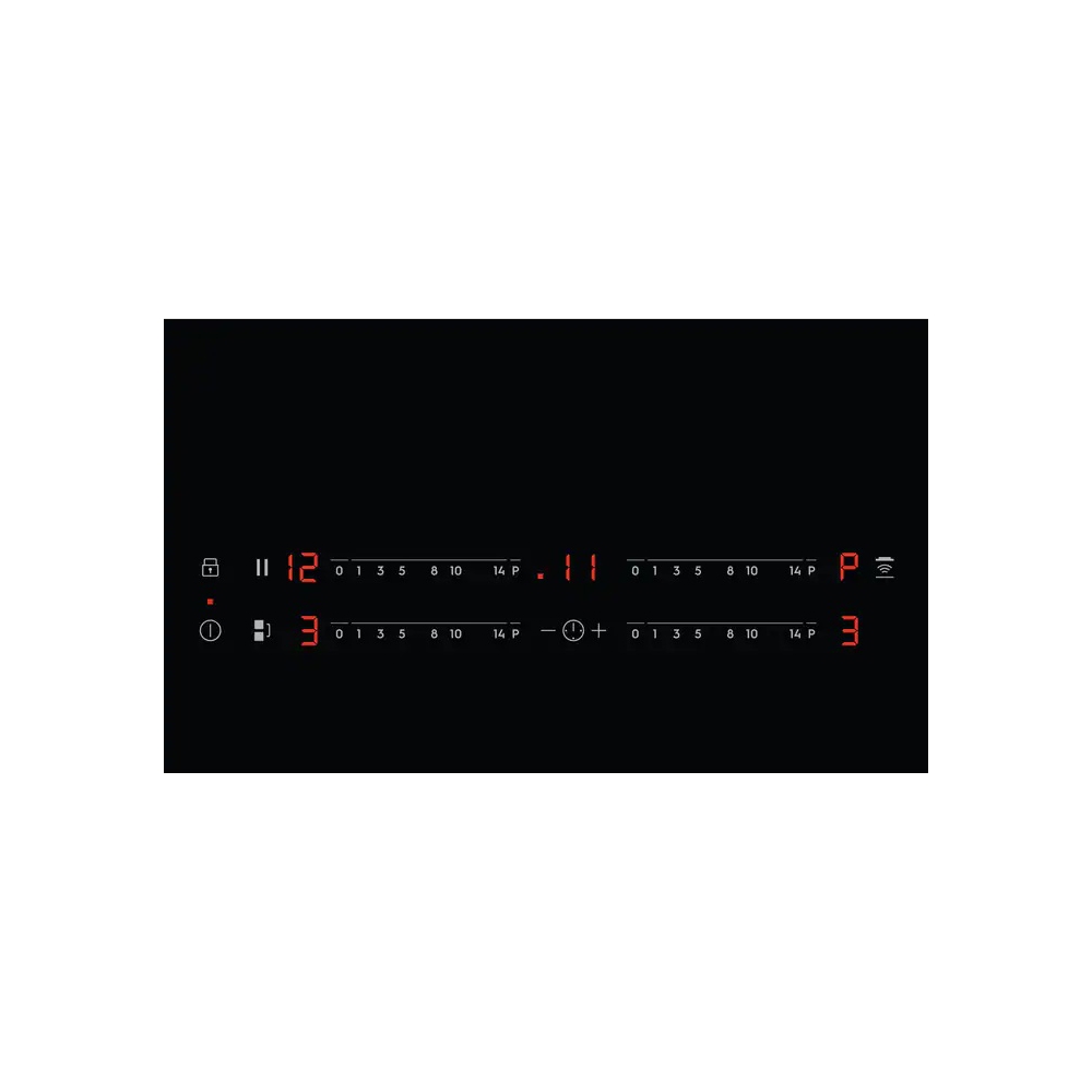 ჩასაშენებელი ქურის ზედაპირი Electrolux Hob IPEL6453KC, Built-in, Black