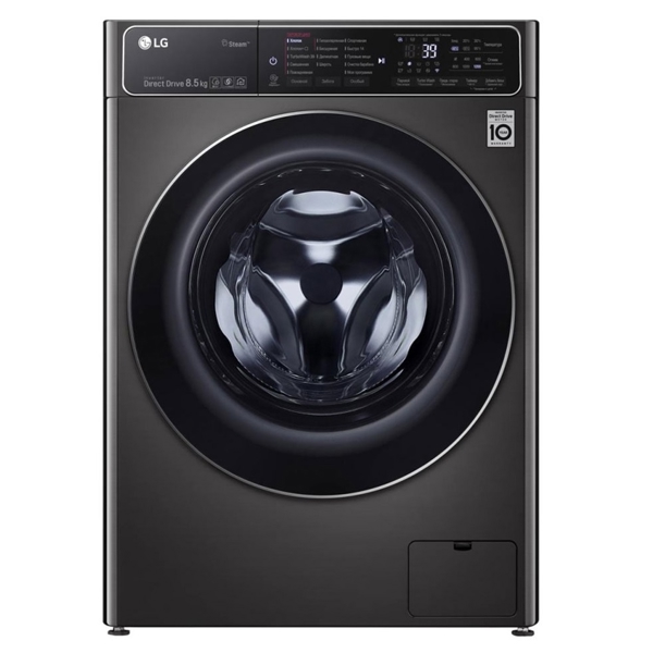 სარეცხი მანქანა LG F-2T9GW9P, 8.5Kg,  A, 1200Rpm, 52Db, Washing Machine, Platinum