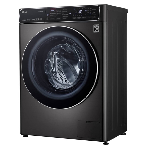 სარეცხი მანქანა LG F-2T9GW9P, 8.5Kg,  A, 1200Rpm, 52Db, Washing Machine, Platinum