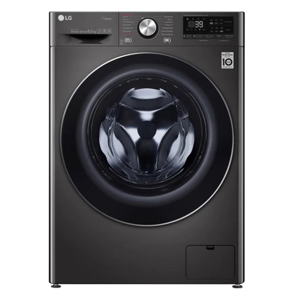 სარეცხი მანქანა LG F-2V9GW9P, 8.5Kg, A, 1200Rpm, 52Db, Washing Machine, Platinum