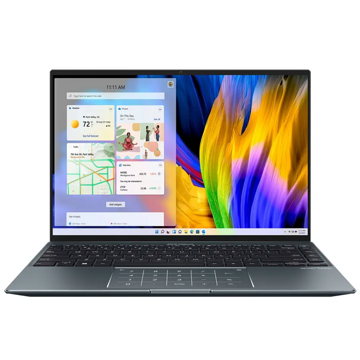 ნოუთბუქი Asus UX5401EA-L7111W Zenbook 14X, 14", i5-1135G7, 16GB, 512GB SSD, Integrated, W11, Pine Grey