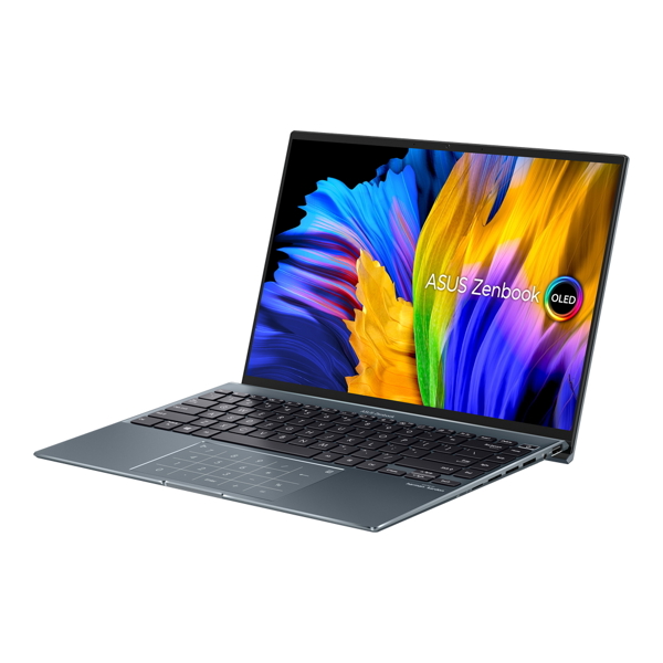 ნოუთბუქი Asus UX5401EA-L7111W Zenbook 14X, 14", i5-1135G7, 16GB, 512GB SSD, Integrated, W11, Pine Grey