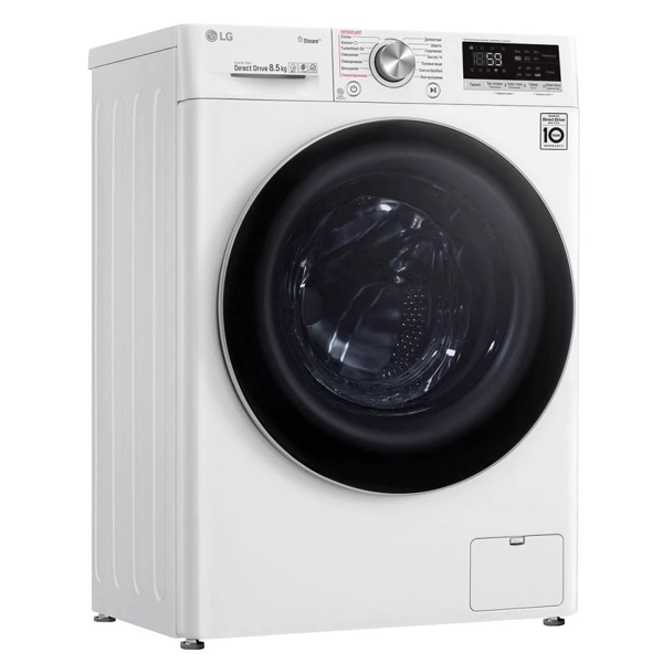 სარეცხი მანქანა LG F-2V7GW9T, 8.5Kg, A+++, 1200Rpm, 52Db, Washing Machine, White