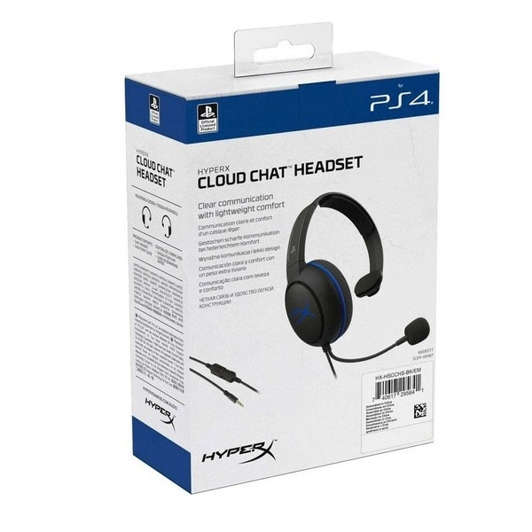 HyperX Cloud Chat, Wireless Gaming Headset, 3.5mm, Black