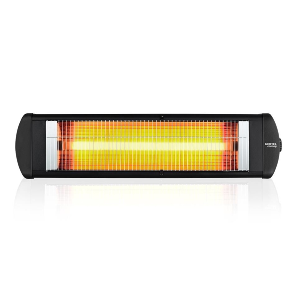 Kumtel EX-23, 2200W, 20², Electric Heater, Black