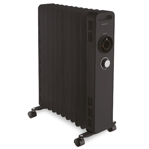 ელექტრო ზეთის გამათბობელი Kumtel KUM-1225 W, 2000W, 20m², Heater, Black